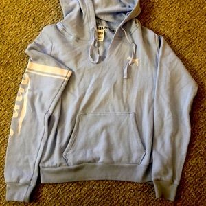 NWOT Victoria Secret PINK baby blue light weight hoodie